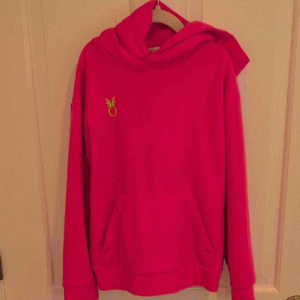 Dudley Stephens Vibrant Pink Hoodie, Girls Size 7 (M)